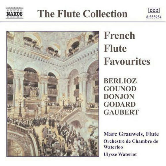 Marc Grauwels - French Flute Favourites - Music & Performance - CD