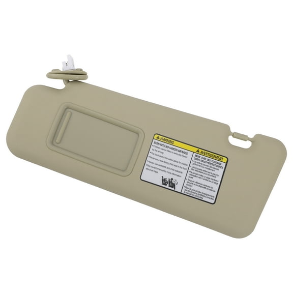 Unique Bargains Car Sun Visor for Toyota Highlander Practical No.74320-48180-E1 Left Driver Side with Mirror 1 Pcs