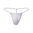 thumbnail image 6 of SGFCWSX Men's Hand-Woven Cord Low-Rise Thong** White XXL, 6 of 8