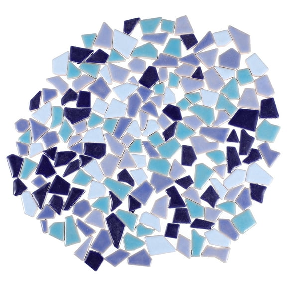 Spatiy 200g Irregular Mosaic Stones Delicate Glazed Tiles Pretty DIY Mosaic Tiles