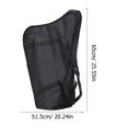 thumbnail image 3 of EXHUMKY Lyre Harp Storage Carrier Thicken Black 1Set For Beginners Travel, 3 of 6
