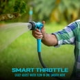 thumbnail image 5 of Aqua Joe Heavy-Duty Multi-Function Watering Nozzle, Smart Throttle, 7 Spray Patterns, 5 of 13
