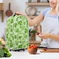 thumbnail image 3 of HELLHERO Clover Musical Pattern 1pc Coffee Machine Dust Cover, Elastic Protective Case for Home Kitchen Indoor, 3 of 6