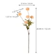 thumbnail image 2 of HONMEET 5pcs Simulation Fake Flower Bouquet for Theme Party Bedroom Decorative Items, 2 of 8