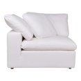 thumbnail image 3 of Armen Living Clay Corner Chair Livesmart Fabric-Color:White, 3 of 8