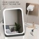 thumbnail image 4 of LED Desktop Makeup Mirror with Light, USB Rechargeable Portable Ladies Makeup Fill Light, Female Portable Beauty Mirror, 4 of 5