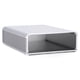 thumbnail image 4 of Ticfox Caja eléctrica de aleación de aluminio Caja de conexiones Caja integrada Caja de aluminio Blindaje 45x120x160mm Plata mate, 4 of 14