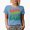 Baby Blue, variant on Good Times & Tan Lines, Summer or Beach Themed, Groovy Retro Wavy Text Merch Gift, Baby Blue T-Shirt, Large