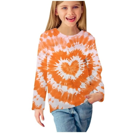 

ATOGUTA Soccer Shirts for Girls Multicolor Raglan Long Sleeve T Shirts Casual Crew Neck Tops Kids Fall Basic Tees Size 3T-14