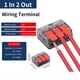 thumbnail image 2 of Conectores Rápidos de Palanca CMK63 para Cable Eléctrico, Bloque de Terminales de 0,08-4 mm, 32 A, 1 Entrada, 2 Salidas., 2 of 9