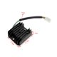 thumbnail image 5 of Regulador y rectificador de voltaje de 4 cables y 12 V para motocicletas, barcos, motores Mercury ATV GY6 50 150 cc, scooters, ciclomotores JCL NST TAOTAO, 5 of 5