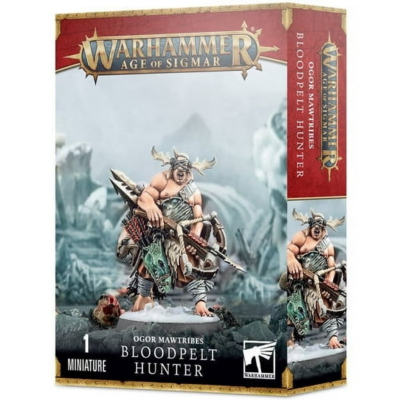 Games Workshop Warhammer Age of Sigmar Ogor Mawtribes Bloodpelt Hunter GWS 95-21