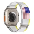 thumbnail image 1 of Correa Extensible De Nylon Sport Unisex S / M / L 38 / 40 / 41 mm Para Apple Watch Ultra Compatible Con Serie 8 / 7 / 6 / 5 / 4 / 3 / 2 / 1 / SE, 1 of 5