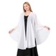thumbnail image 4 of Chal de Gasa Mujer Señora Estola Mantón Bufanda Capa Ponchos Pañuelo Elegante Suave Ligero Chifón Seda Verano Primavera Boda Fiesta, 4 of 5