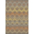 thumbnail image 2 of Addison Rugs Mayfield Washable Transitional Abstract Chevron Canyon Rectangle Rug, 2'6" x 3'10", 2 of 6