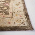 thumbnail image 3 of SAFAVIEH Antiquity Driskoll Oriental Wool Area Rug, Olive Grey/Beige, 6' x 6' Square, 3 of 11