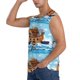thumbnail image 3 of Balery Animals on Noah's Ark Camisetas sin mangas para hombre, absorbe la humedad y protege contra el mal olor.-Medium, 3 of 7