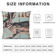 thumbnail image 5 of Vintage Farmhouse Throw Pillow Covers  Set of  Blue Stripe Hare Retro Farm Fresh Spring Summer Decor Rabbit Pillow Case Cushion for Sofa Couch, 5 of 5