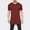Wine, variant on Lisbinx Shirts for Men Skinny Fit Short Sleeve Crew Neck T-Shirts Summer Tops Classic Fit Loose Flowy Solid Plus Size Blouses Lightweight Shirts for Men