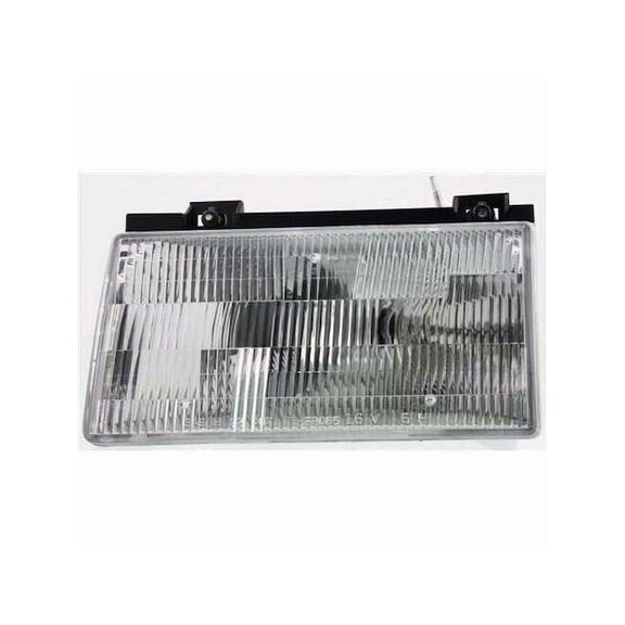 Left Headlight Assembly - Compatible with 1992 - 1994 Mercury Topaz 1993
