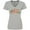 AC-Heather Grey, variant on Inktastic Candy Cane Joy Women's V-Neck T-Shirt