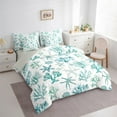 thumbnail image 3 of jejeloiu Green Coral Starfish Bedding Comforter Set 7-Piece,Ocean Sea Beach King Bedding Sets,Ocean Theme Bed Sheets,Lightweight Room Decoration Reversible, 3 of 8