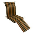 thumbnail image 3 of Blazing Needles 72 in. Outdoor UV Resistant Steamer Deck Lounger Cushion, 3 of 4