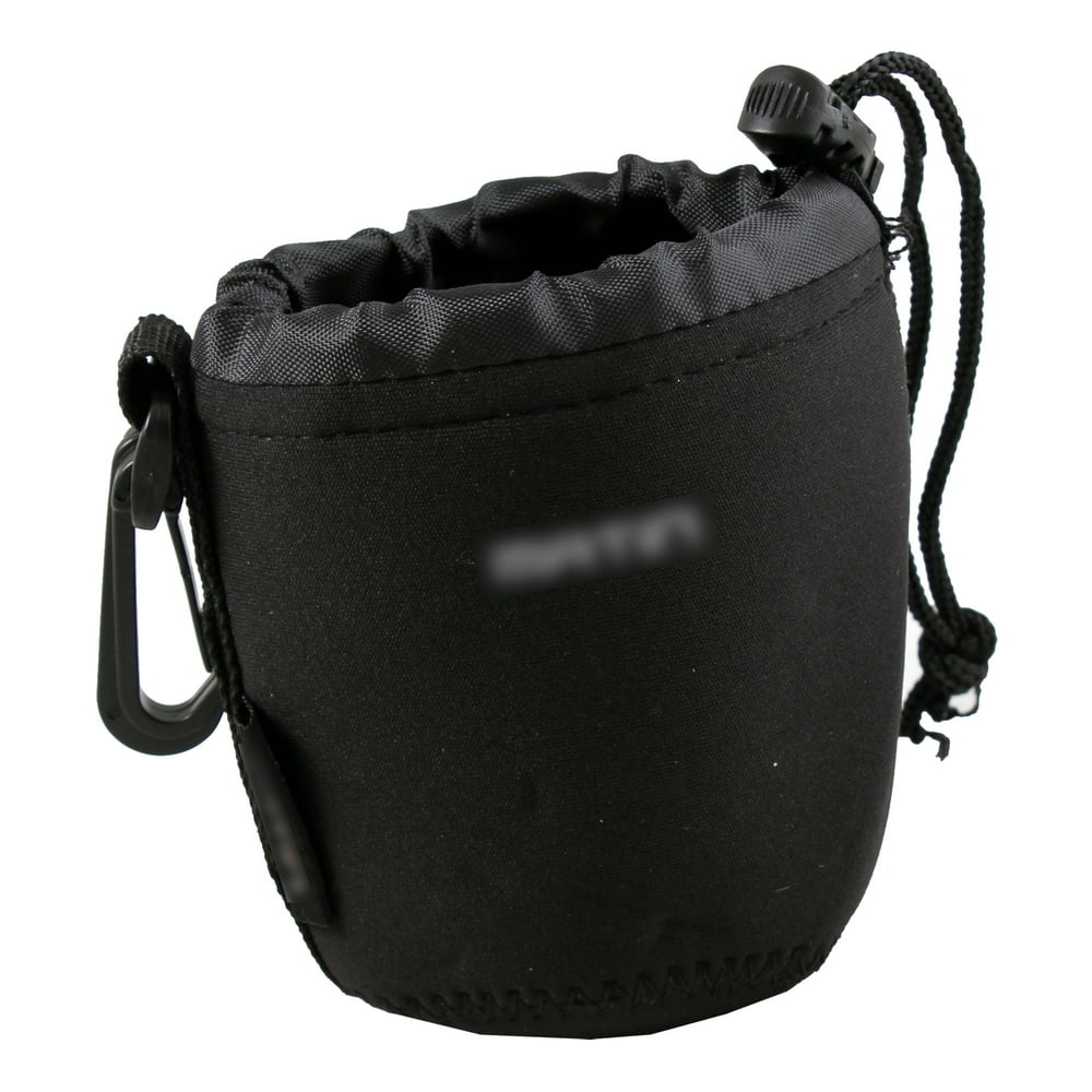 Neoprene Soft DSLR Camera Lens Pouch Case Bag to protect Lens (Small ...