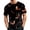 Black, variant on T Shirts for Men Short Sleeve Halloween Skull Print Round Neck T Shirts Loose Funny Pull on Shirts, 4XL