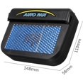 thumbnail image 5 of DEALPEAK Solar Power Car Air Vent Cooling Fan Window Fan Auto Ventilator Cooler Air Vehicle Radiator Vent With Rubber, 5 of 5