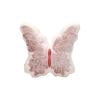 Btomtd Velvet Butterfly Shaped Throw Pillow Stuffed Seat Pad Pillow Couch Decor Pillow Living Room Bed Cushion Pillow 12.99 x 10.62inch ,Pink