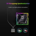 thumbnail image 4 of COOLMOON 5V 3Pin HUB Splitter Cable Cable de extensión para placa base (1 a 2), 4 of 5