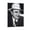 Frame-style, variant on American Gangster And Businessman Al Capone Celebrity Poster Gifts Canvas Painting Poster Wall Art Decorative Picture Prints Modern Decor 20x30inch(50x75cm)