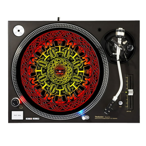 KuzmarK™ 12" DJ Turntable Slipmat - Mexico