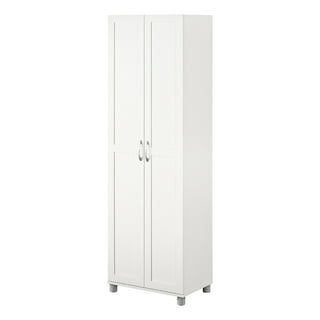 Ameriwood Home Youngstin Mini Refrigerator Storage Cabinet, White ...