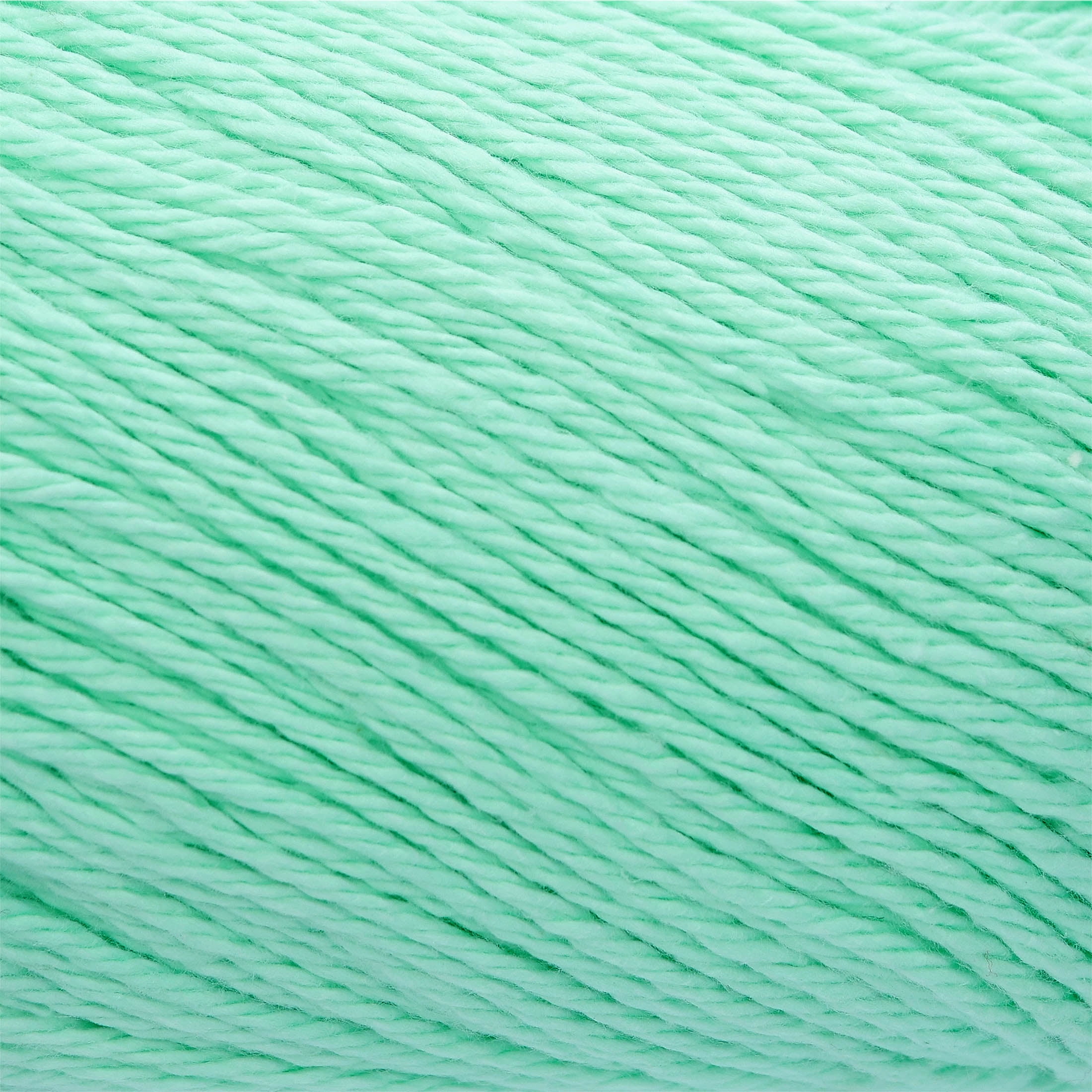 Hello Hobby Size 4 Medium Weight Cotton Mint Yarn, 2.5 oz, 120 yds