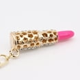 thumbnail image 6 of Naierhg 2Pcs Fashion Rhinestone Keychain Lipstick Key Ring Bag Purse Car Ornament Decoration, 6 of 8