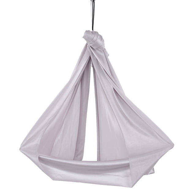 Aerial Yoga Hammock, Safe High Strength Children's Elastic Hammock For Yoga For Children Use Grey