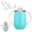 Blue, variant on EIMELI Stainless Steel Sippy Cup, Double Wall Vacuum Insulated Sippy Tumble with Handle, 10 Oz BPA Free Sippy Cup for Children Baby, Mug Tumbler for Water and Milk Bottle