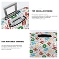 thumbnail image 3 of Pofeuu Christmas Hohoho 1 Print Luggage Suitcase Cover Protector Luggage Washable Covers Aesthetic for 18/24/28/32 inch Luggage（No luggage included）-Large, 3 of 7