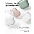 thumbnail image 3 of Funda transparente delgada Ringke para AirPods 4 con mosquetón, 3 of 9