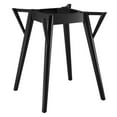 thumbnail image 3 of Modway Gallant 36" Dining Table in Black Black, 3 of 7