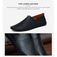 thumbnail image 3 of Men's comfort Daily life Shoes Soft Walking Breathable Shoes Round head flat Driving Shoes, 3 of 7