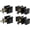Black, variant on Cielsa Dawn Square Black Door Knob and Deadbolt Lock,Single Cylinder Deadbolt Lock and Door Knob Set, Keyed Alike Eexterior Door Locks for Front Door (Matte Black,1PACK)