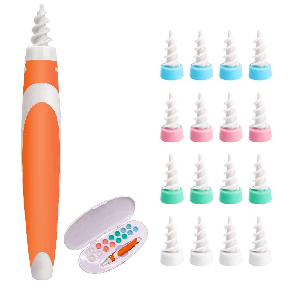 Ear Cleaner, Ear Wax Remover, Q Grips Ear Cleaner with 16 Replacement