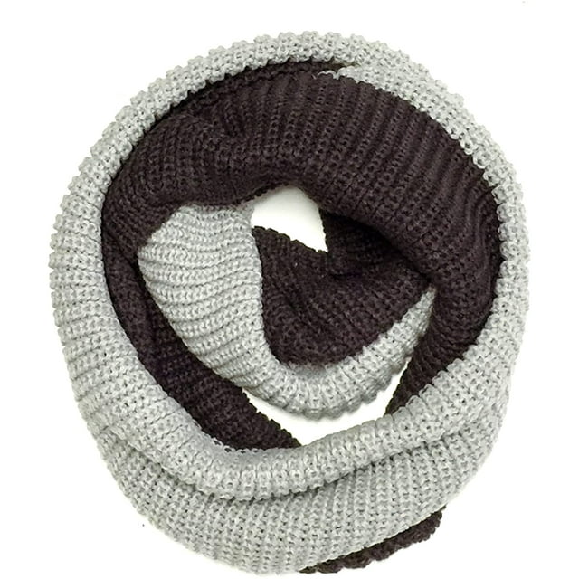 Thick Knitted Winter Warm Infinity Scarf