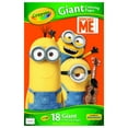 Crayola Despicable Me 18 Giant Coloring Pages - Walmart.com