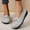 Gray, variant on OWUUcdse Losfers for Women, Soft Sole Outdoor Casual Slip-on Fall Shoes Gray Size 8.5