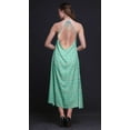 thumbnail image 4 of Bimba Floral Summer Holiday Party Halter Neck Beachwear Women BacklessÂ&nbsp;Dress-X-Small, 4 of 6