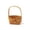 L, variant on Bomd Handwoven Wicker Flower Girl Basket With Bow Wedding Petal Basket For Holding Petals & Small Gifts, Exquisite Hand-Woven Craft For Bridal Ceremony, Party And Holiday Present,10.6×6.5×4.7In